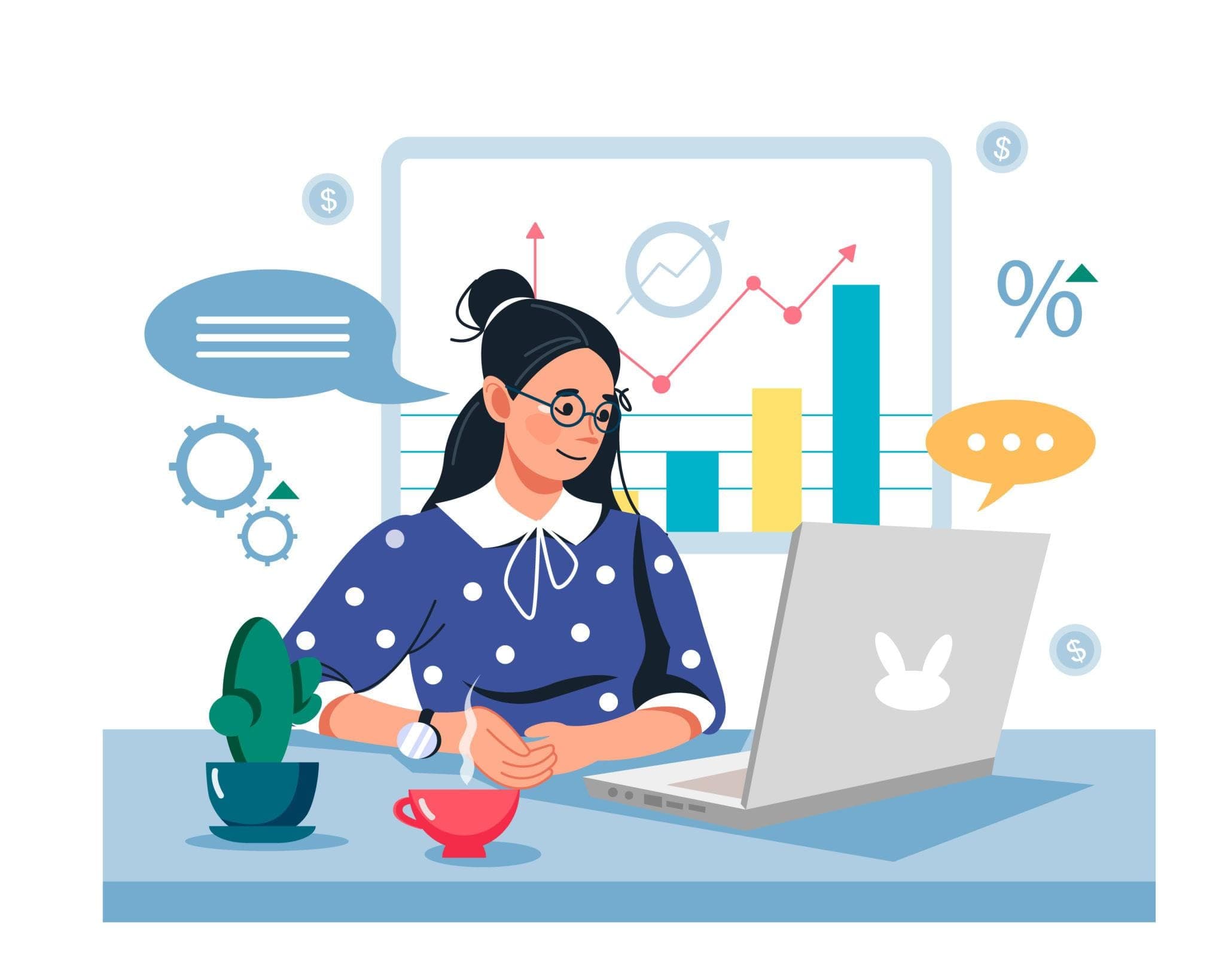What Is Online Financial Counseling? Online financial counseling gives people the opportunity to get professional advice using online sessions. Client sitting comfortably at home during a video counseling session.