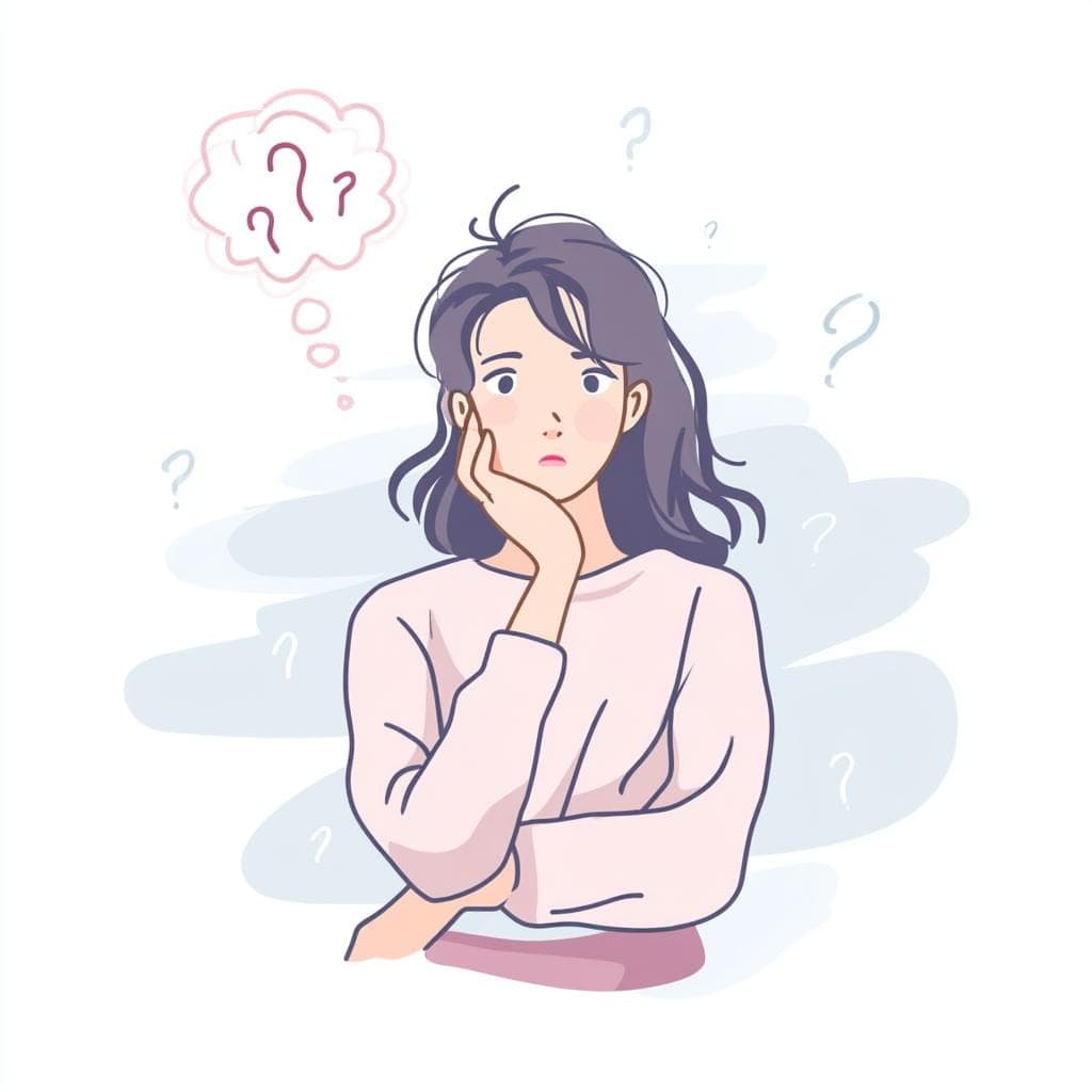 Who Can Consider Spiritual Healing? What Is Spiritual Healing & Counselling? A Complete Guide for Beginners  Person sitting quietly while floating icons represent stress, relationships, decisions and emotional fatigue.