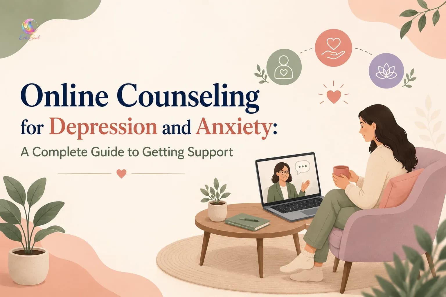 Online Counseling for Depression and Anxiety: A Complete Guide to Getting Support Online Counseling for Depression and Anxiety: A Complete Guide to Getting Support